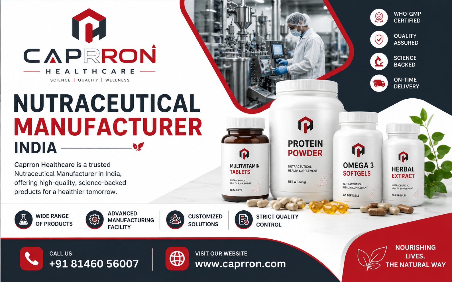 Nutraceutical Manufacturer India
